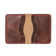 Brown 5 Card Leather Wallet