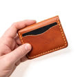 Tan 5 Card Leather Wallet