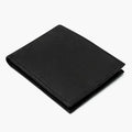 Praestans Vault | Bifold Leather Wallet – Black