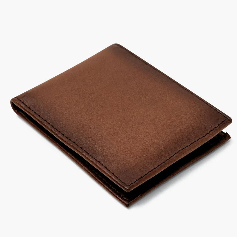 Brandy Bifold Leather Wallet
