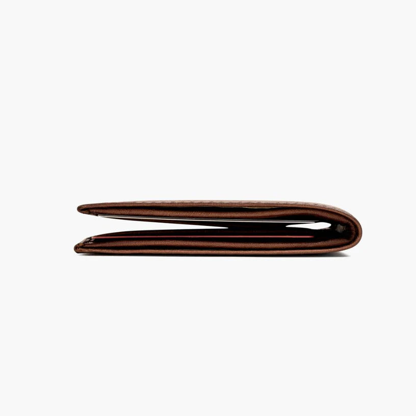 Brandy Bifold Leather Wallet