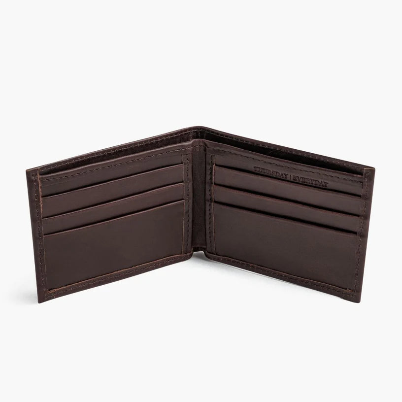 Brown Bifold Leather Wallet
