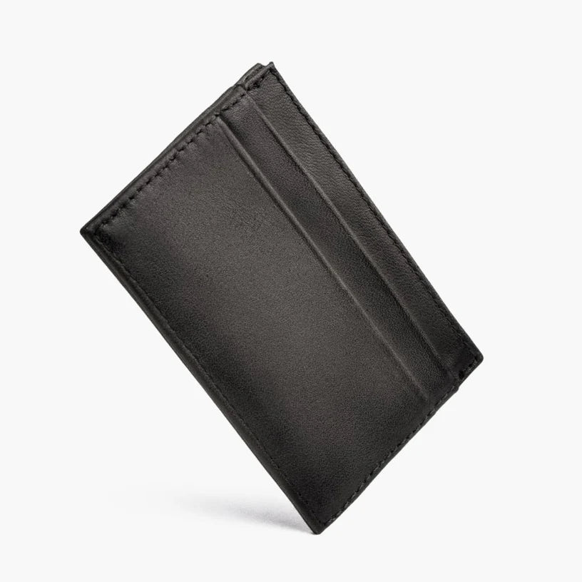Praestans Vault | Leather Card Holder – Grey