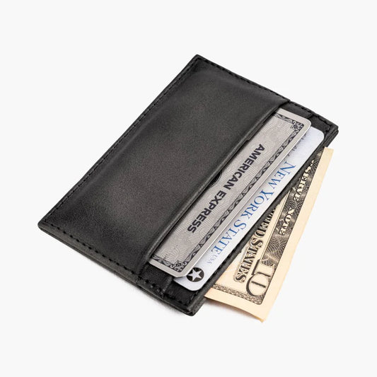 Praestans Vault Grey Leather Card Holder