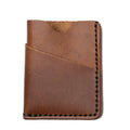 Light Brown Front Pocket Leather Wallet