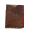 Brown Front Pocket Leather Wallet