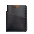 Black Front Pocket Leather Wallet