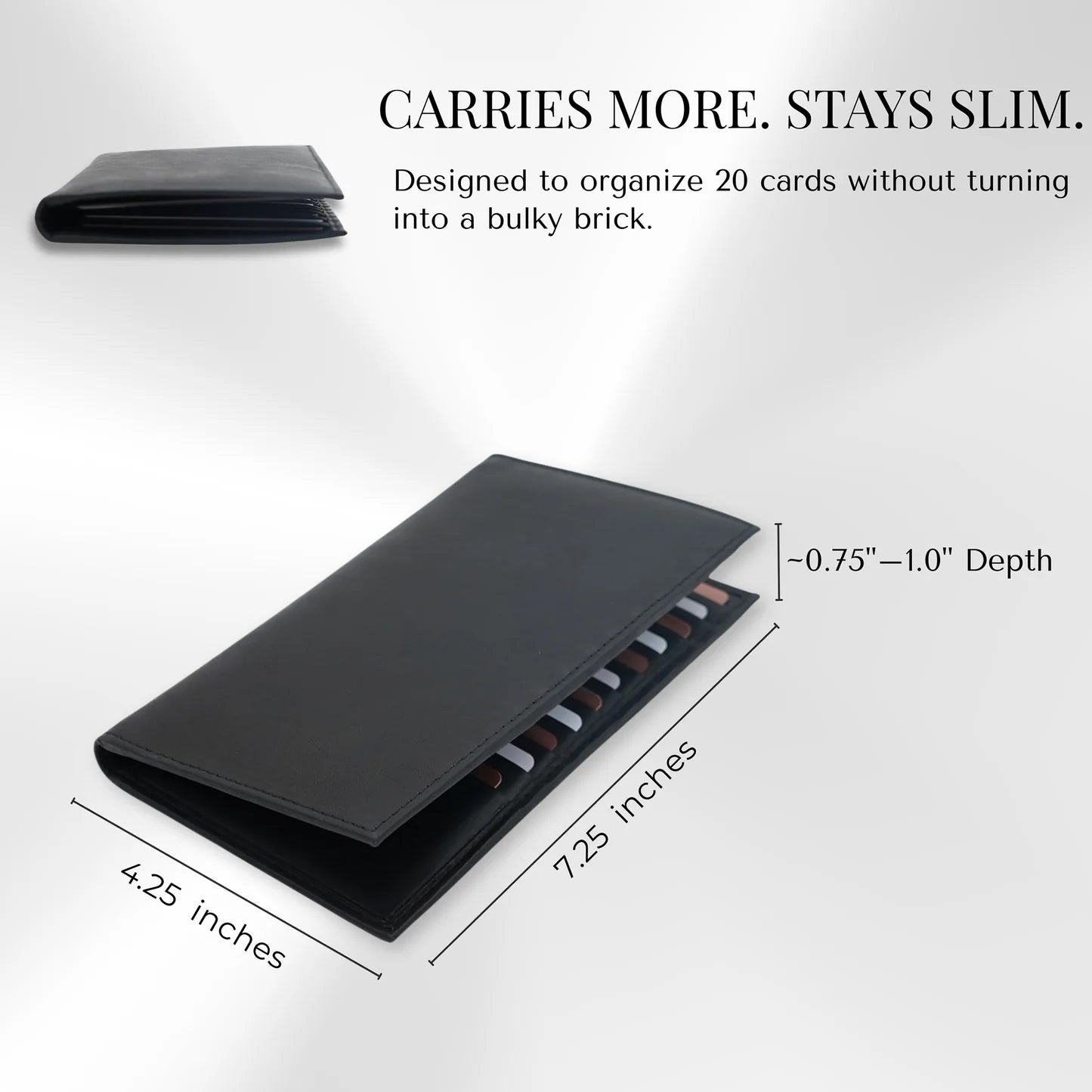 Praestans Vault | Long Leather Wallet – RFID