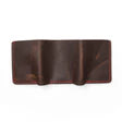 Praestans Vault | Trifold Leather Wallet – Brown