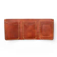 Praestans Vault | Trifold Leather Wallet – Tan