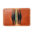 Praestans Vault Leather 5 Card Wallet – Tan