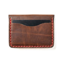 Praestans Vault Leather 5 Card Wallet – Brown