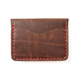 Praestans Vault Leather 5 Card Wallet – Brown